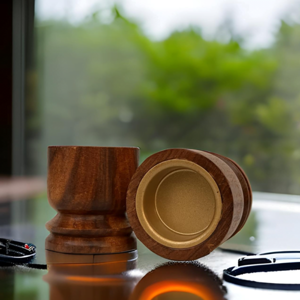 Wooden Bakhoor Burner Stand - Image 3