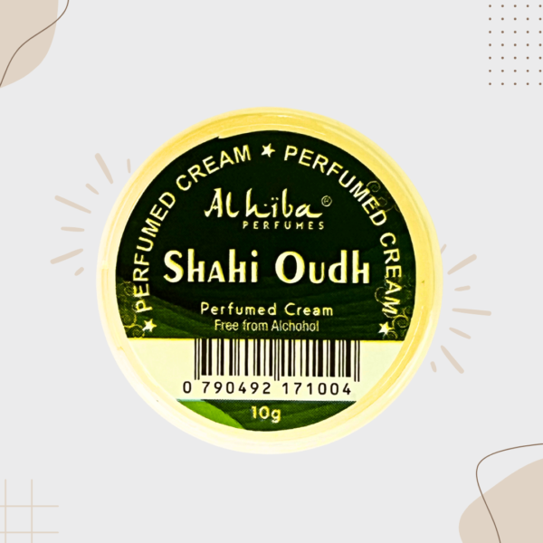 Shahi Oud Perfumed Body Cream – 10g | Al Hiba | Solid Perfume