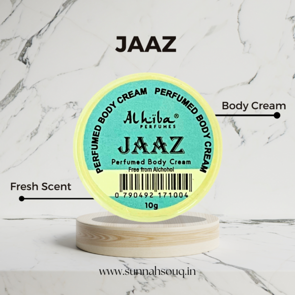 Jaaz Perfumed Body Cream - 10g | Al Hiba