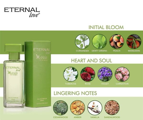 Eternal Love Xlouis (for women ) 100ml perfume - Image 3