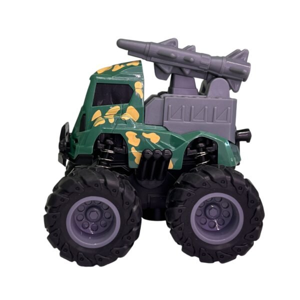 Action-Packed Friction Powered Military Truck Toy for Kids - Image 7