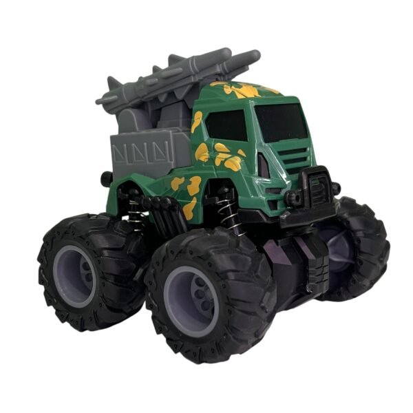 Action-Packed Friction Powered Military Truck Toy for Kids - Image 9