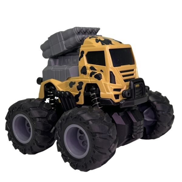 Action-Packed Friction Powered Military Truck Toy for Kids - Image 11