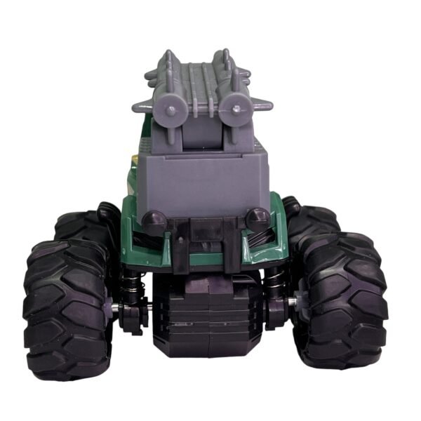 Action-Packed Friction Powered Military Truck Toy for Kids - Image 3