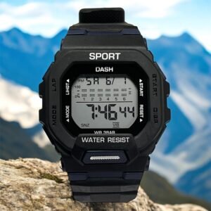 Black Sport Watch