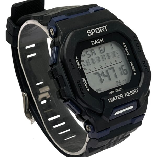 Dash Black Sport Watch - Image 2
