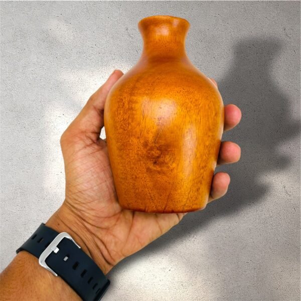 Unique Wooden Vase for Home Decor - Image 6