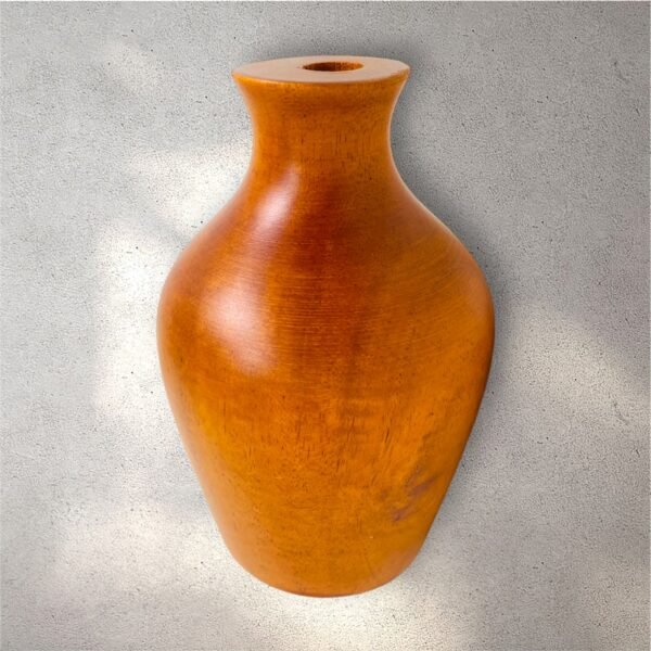Unique Wooden Vase for Home Decor - Image 4