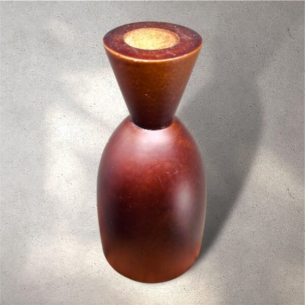 Small Decorative Wooden Vase - Image 3