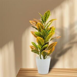 Tall Artificial Croton Plant