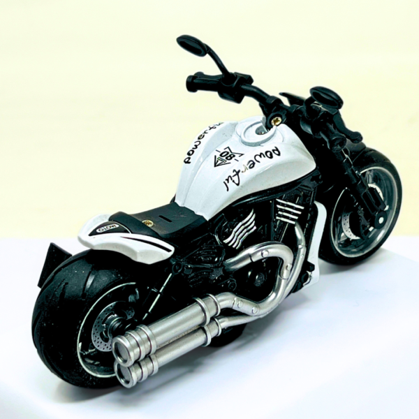 Premium Die-Cast Motorcycle Model with Light & Sound Effects - Image 3