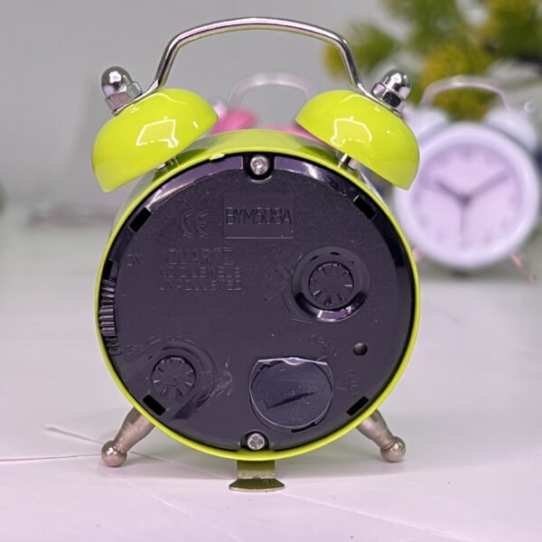 Cute Mini Table Clock - Vintage Style | Green - Image 4