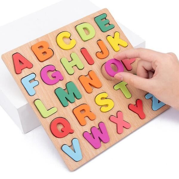 Educational Wooden Alphabet Puzzle