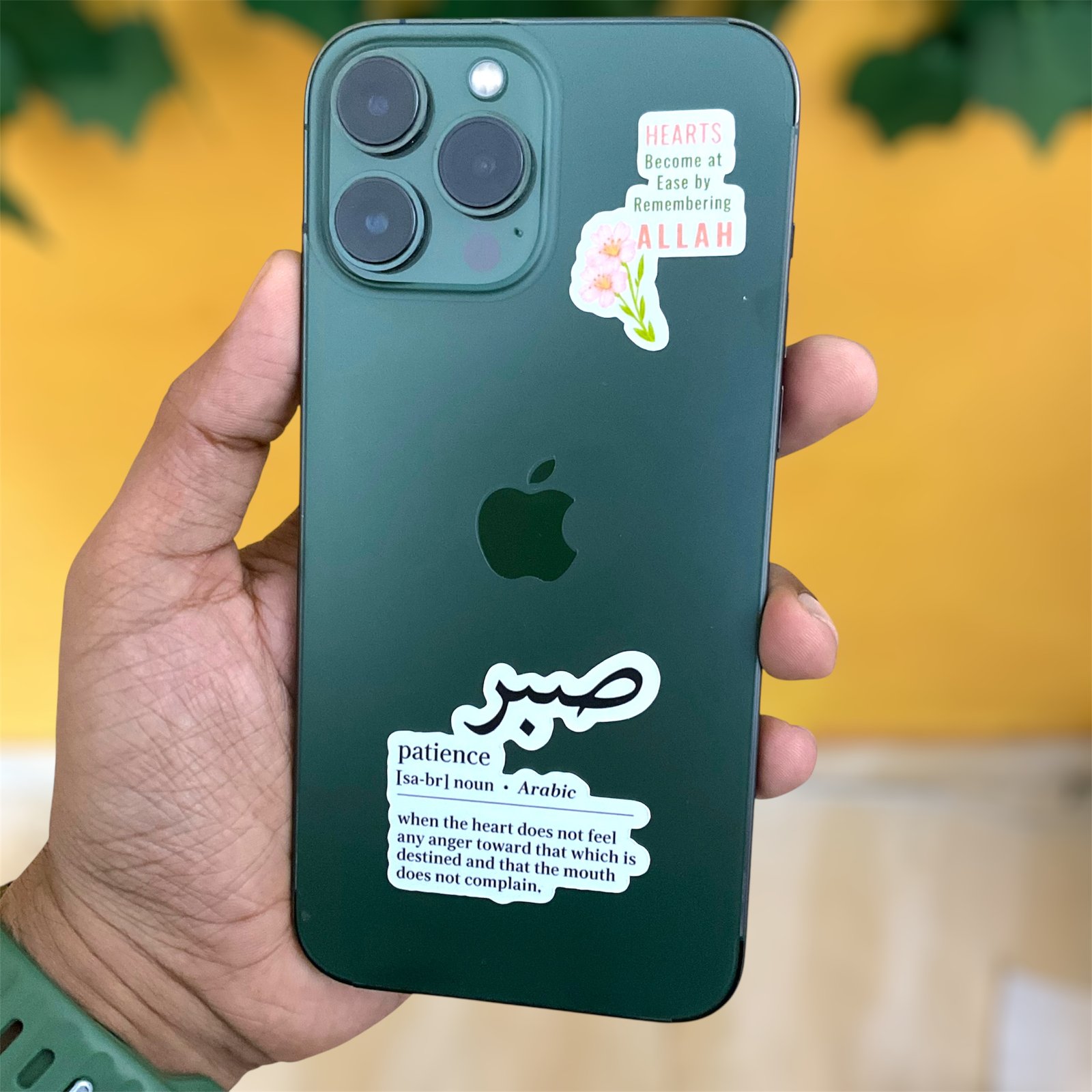 Islamic Motivational Stickers Pack – Aesthetic Deen Quotes | Waterproof Vinyl Stickers for Laptop, Journal & Phone - Image 4