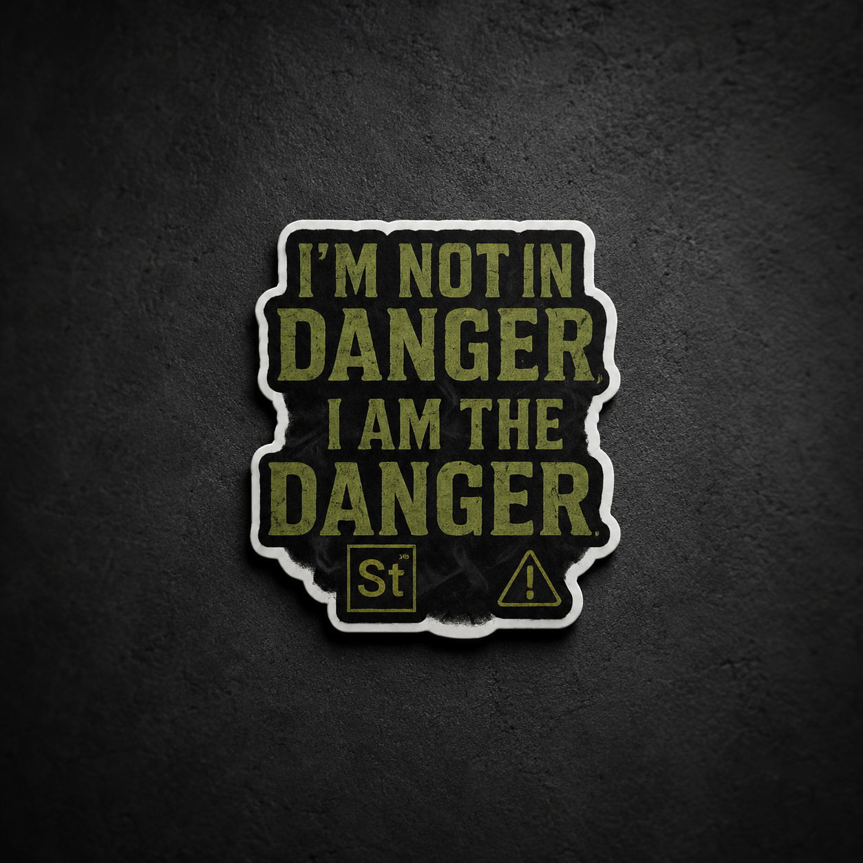 Breaking Bad quote sticker