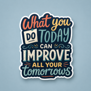 motivational sticker