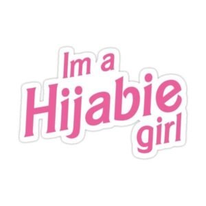 I'm a Hijabie Girl Aesthetic Vinyl Sticker