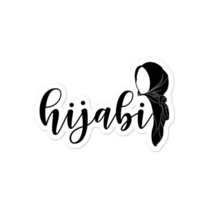 Hijabi Aesthetic Vinyl Sticker