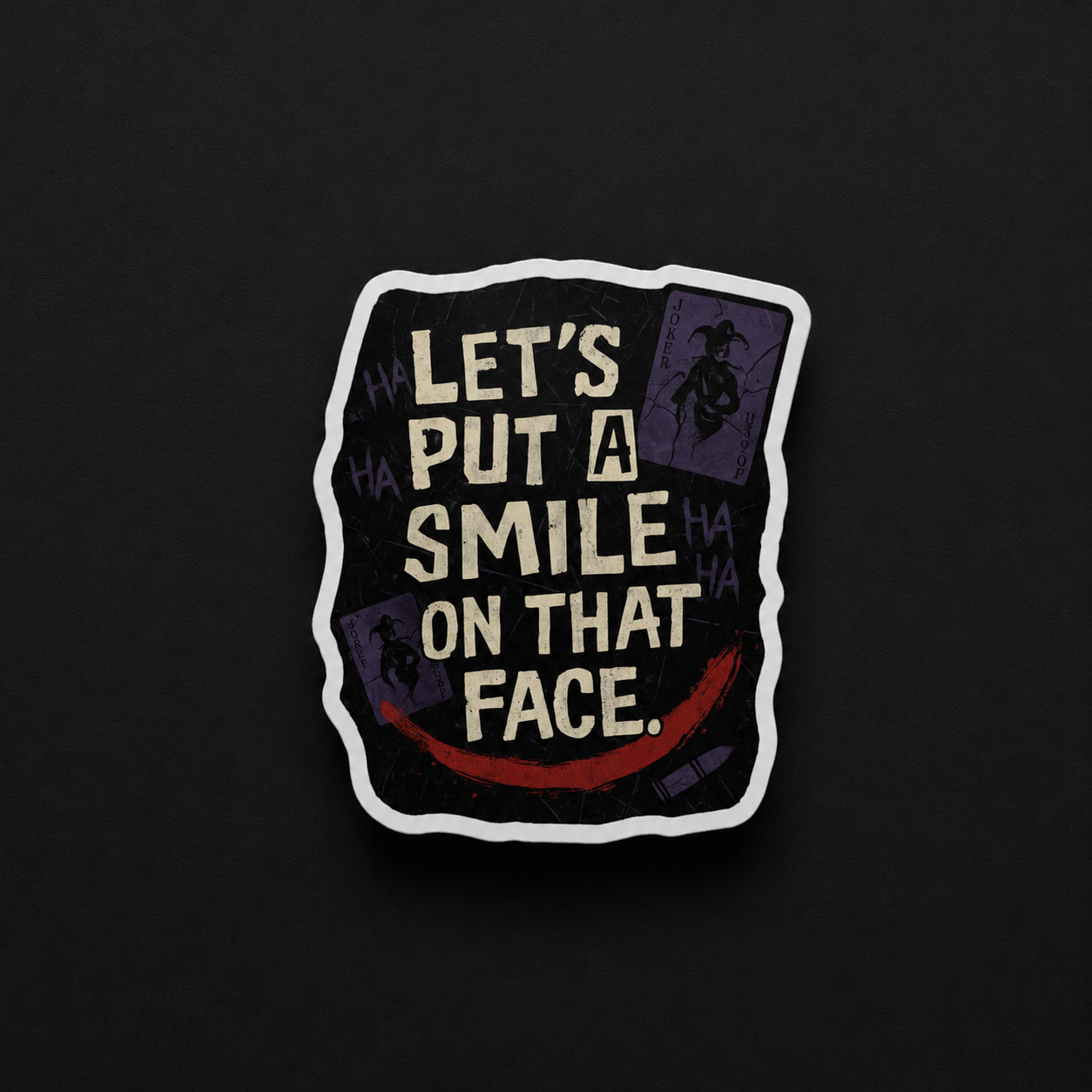 joker quote sticker
