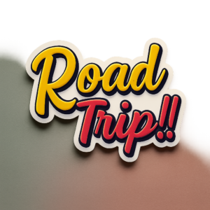 Road Trip! Premium Vinyl Sticker