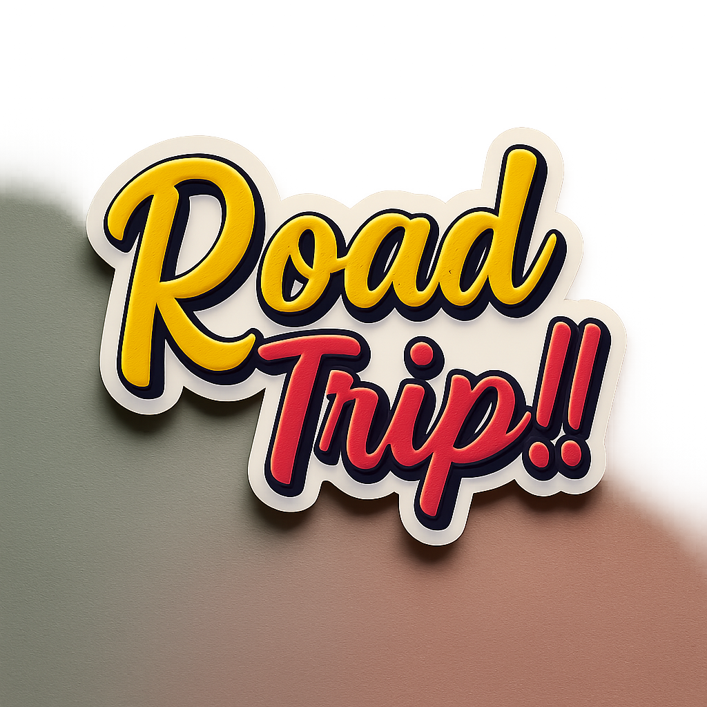 Road Trip! Premium Vinyl Sticker