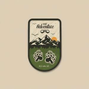 wild adventure sticker