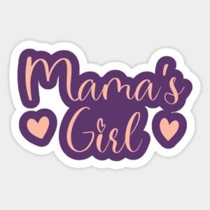 Mama's Girl Aesthetic Vinyl Sticker