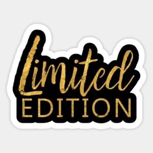 Limited Edition Gold Foil Aesthetic Sticker
