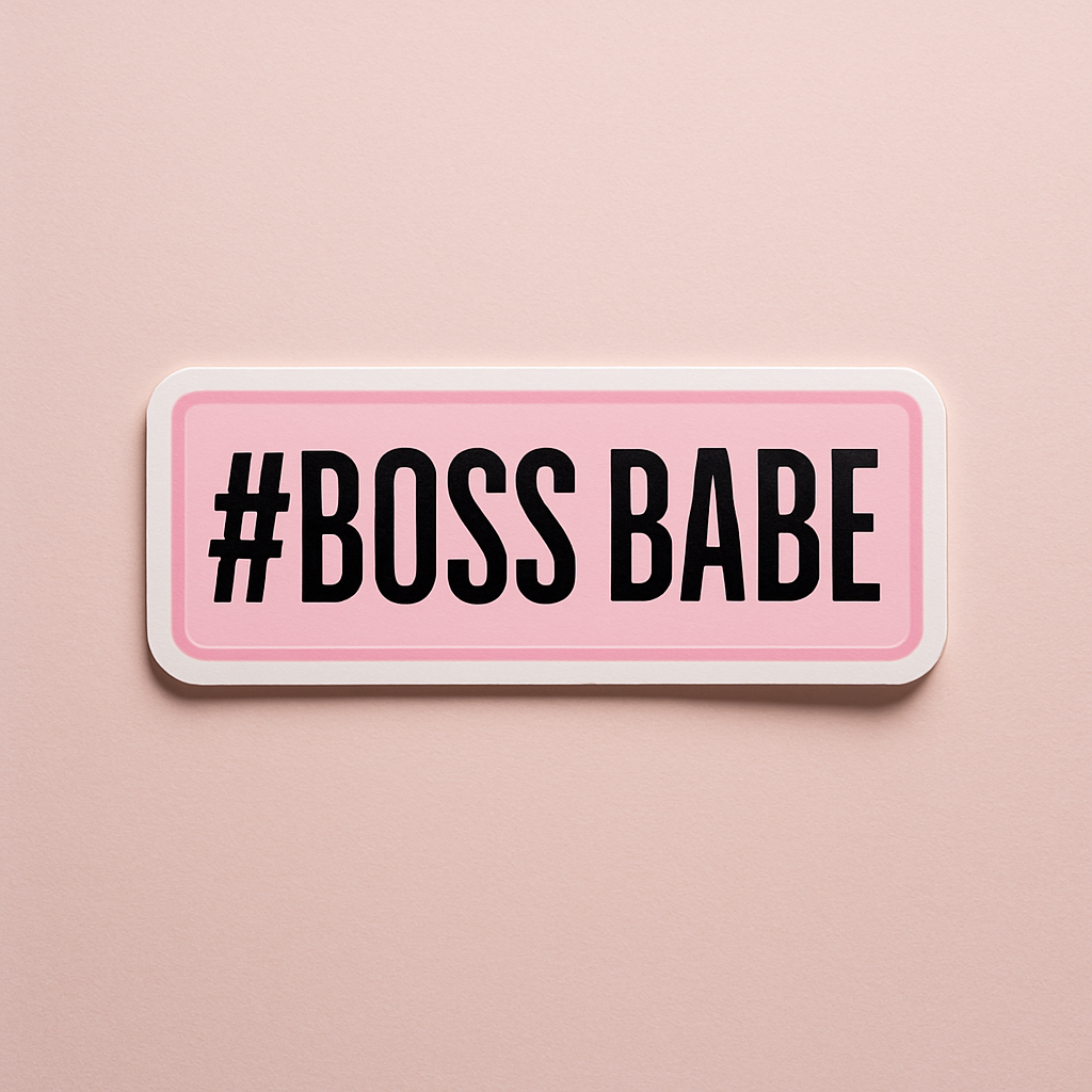 #BOSS BABE Premium Vinyl Sticker